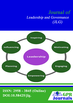 Journal of Leadership and Governance (JLG)